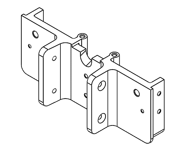 Extrusion stem mount (Soporte de vástago extruido) Dualtron Thunder ...